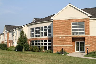 LBC's Peterson Hall dormitory.