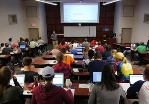 classroom lecture hall