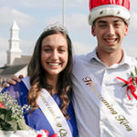Homecoming king and queen.