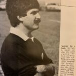 Tom Figart is pictured coaching the men’s soccer team during the 1986 season. Figart is a giant in the history of LBC and coached many teams throughout his tenure. He also served as Athletic Director for several years.