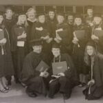 The 2006 graduates of the Teacher Education Department were all smiles in May of 2006!
