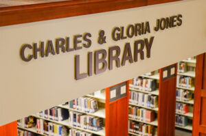 Charles and Gloria Jones Library.