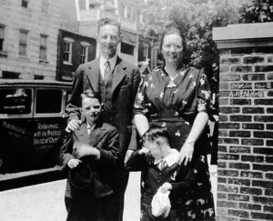 they heydt family: henry, margaret, david and henry jr. 
