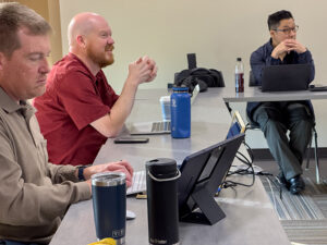 Students in LBC | Capital's PhD in Biblical Studies program meet on the Lancaster campus.