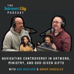 introvert city podcast featuring artist and chapel speakers