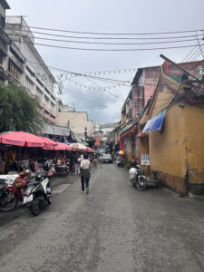 street scene in thailand