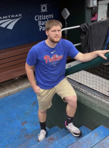 lbc graduate jacob stong works for the philadelphia phillies