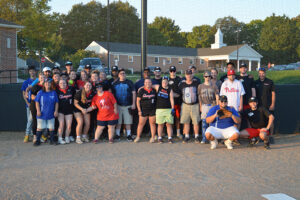 special olympics softball team practices at the lbc softball field