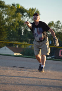 special olympics softball team practices at the lbc softball field