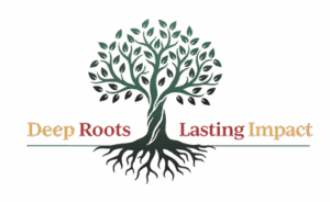 graphic of a tree with roots