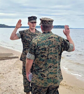 chaplain takes oath