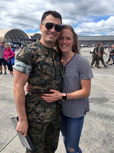 Navy Chaplain Kyle ('14) and Monica ('15) Lambertson