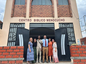 Peru journey team on mission