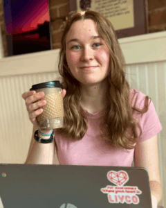 Audrey's internship at a bakery in New York keeps her moving!