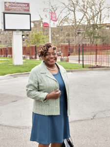 After a career in law enforcement, Catherine Easley ('28) now supports others who serve. / Photos by Seth Bradley, Philadelphia Picture Company