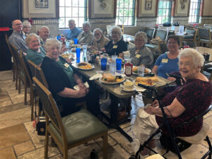 LBC alumni from the Class of 1965 gather