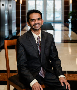LBC master's degree graduate Manoj Jacob